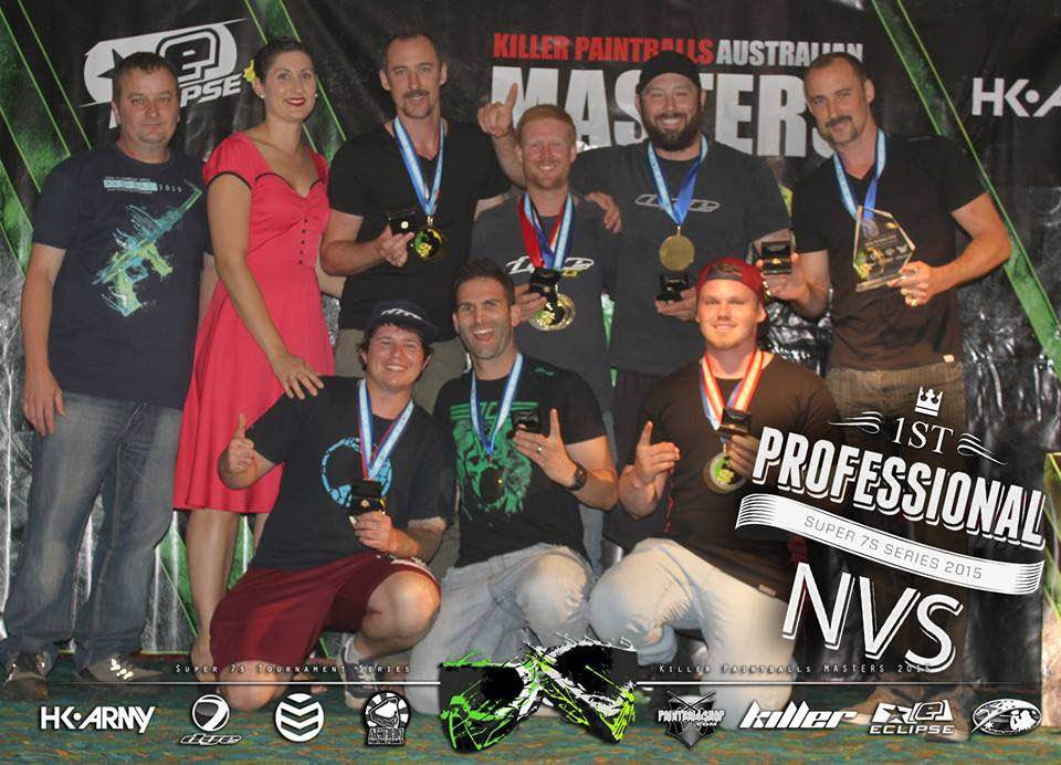 Team nVs Australia - Overall Series Champions of the SUPER 7S 2015!