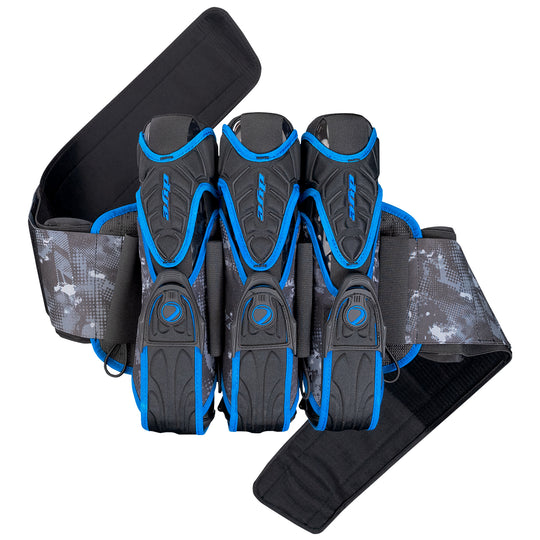 Assault Pack Pro Harness 3+4 POD - DyeCam Black/Cyan - Shipping Now!