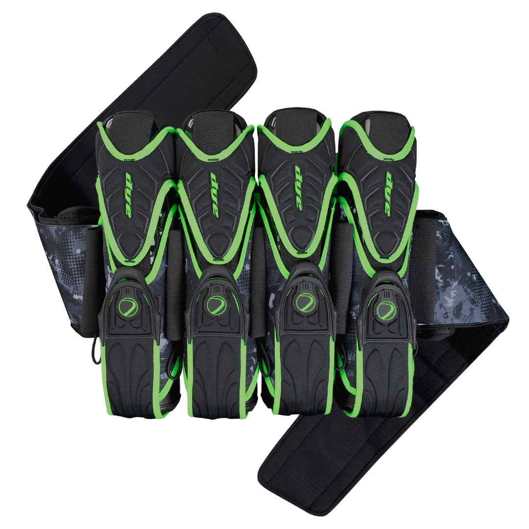 Assault Pack Pro Harness 4+5 POD - DyeCam Black/Lime -Shipping Now!