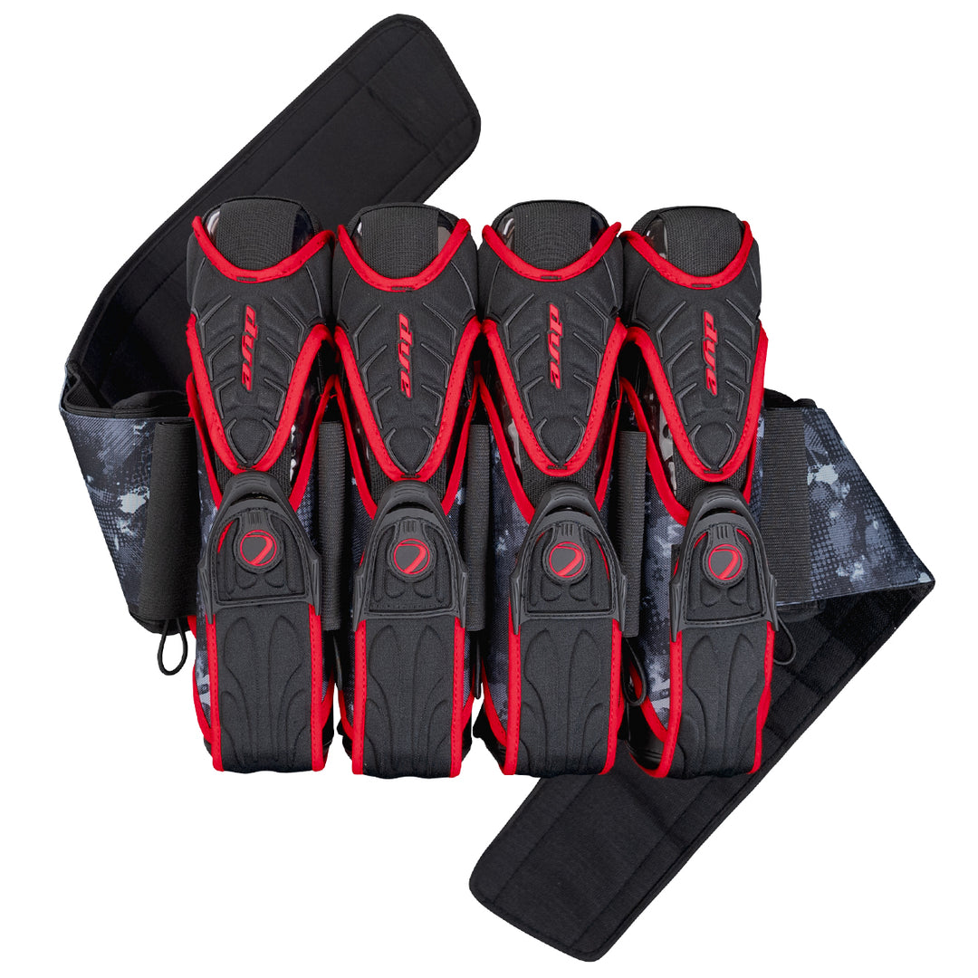 Assault Pack Pro Harness 4+5 POD - DyeCam Black/Red -Shipping Now!