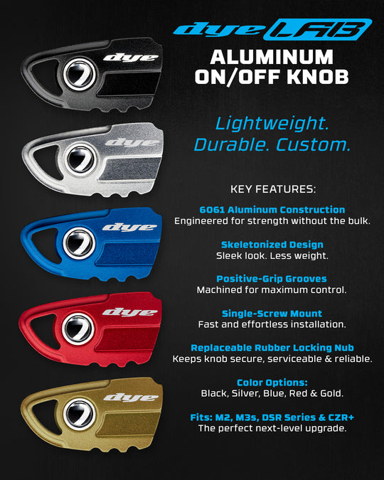ALUMINUM DSR/CZR+ ASA KNOB