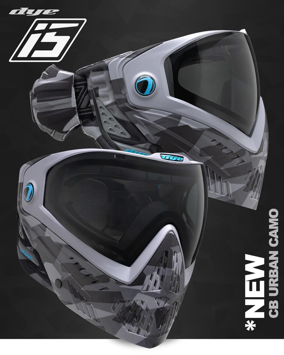 DYE i5 GOGGLE - CB URBAN CAMO
