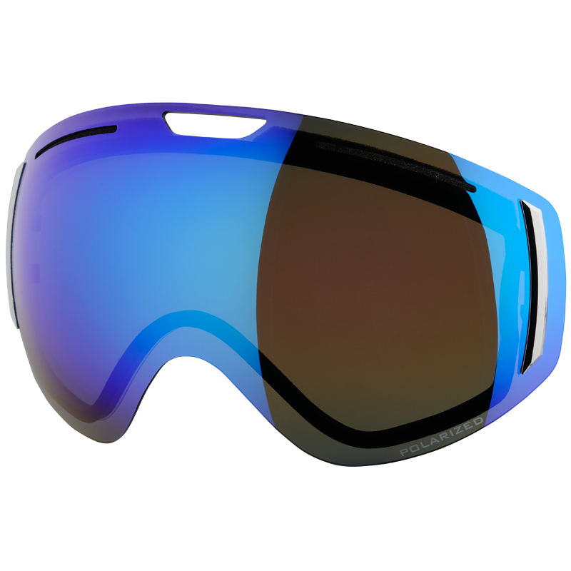 DYE Snow CLK Lens | Smoke Blue Ice Polarized