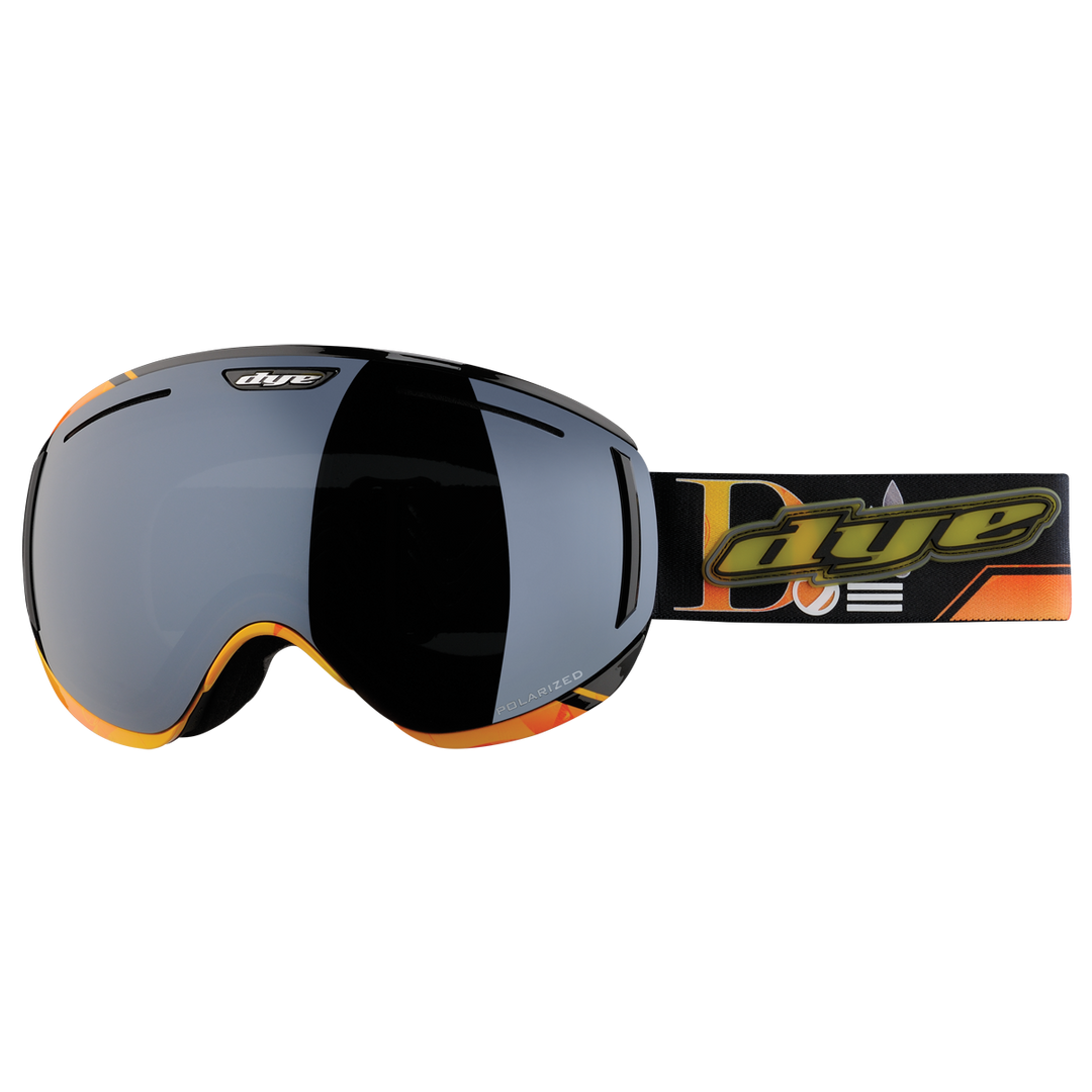 DYE Snow CLK Goggle, Black/orange Polarized