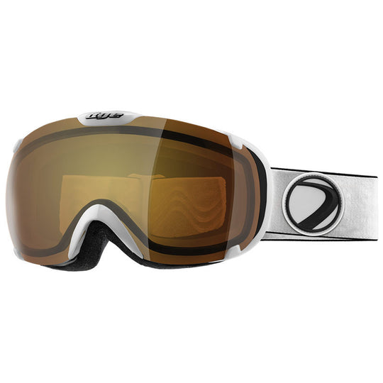 DYE Snow T1 Goggle | White Orange Gold