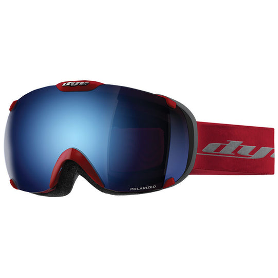 DYE Snow T1 Goggle | Red POLARIZED w/ 2x Lenses