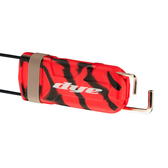 FLEX BARREL COVER TWST - RED/BLACK
