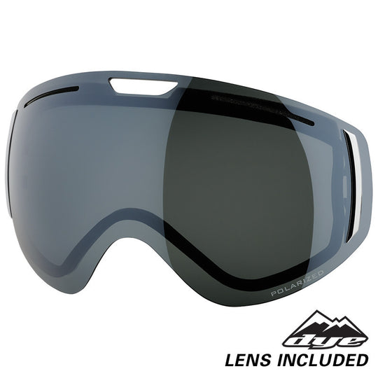 DYE Snow CLK Goggle | Red POLARIZED w/ 3x Lenses