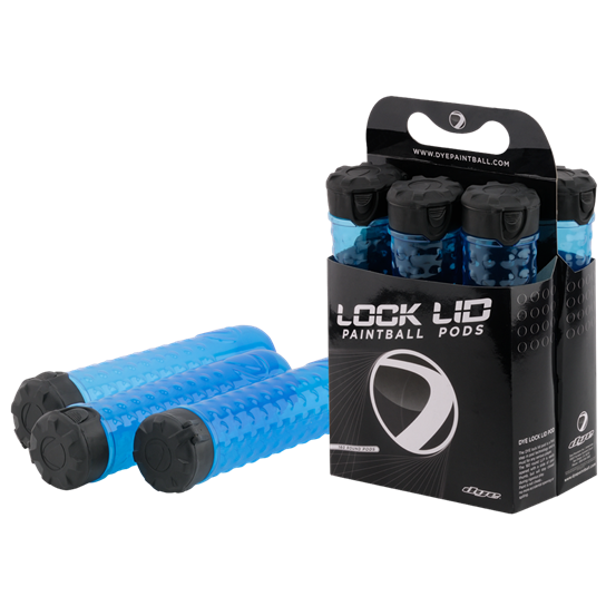 Dye Lock Lid Pods 6pk - Cyan+FREE DYE Sticker  Sheet