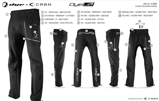 PANTS UL-C BLACK - SALE!!  Limited Time Offer!