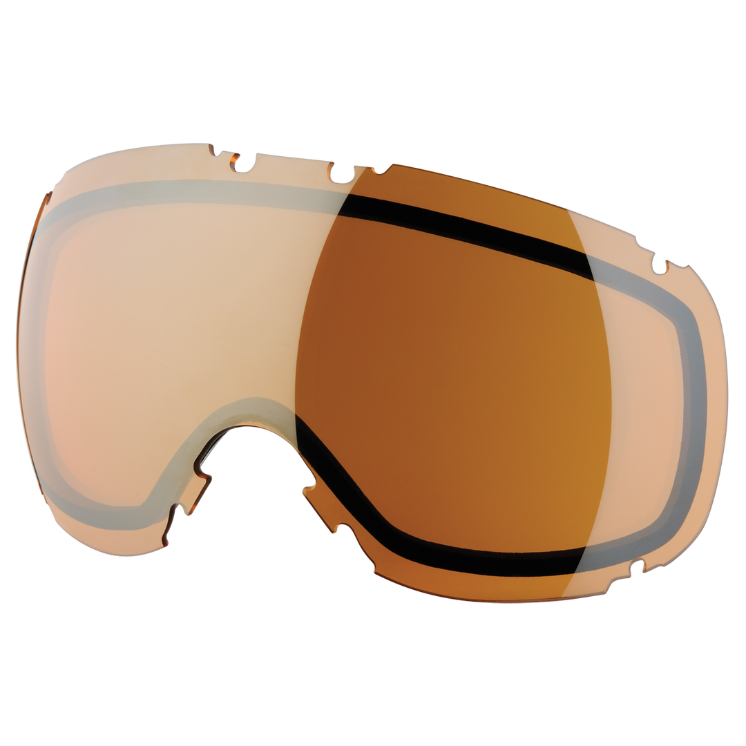 DYE Snow T1 Lens | Orange Silver