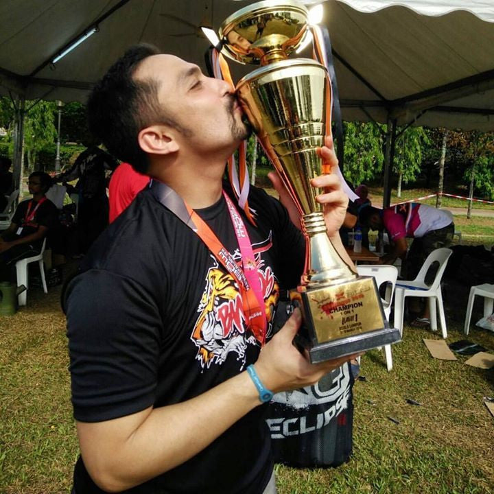 1-on-1 Champion Ungku Saiful