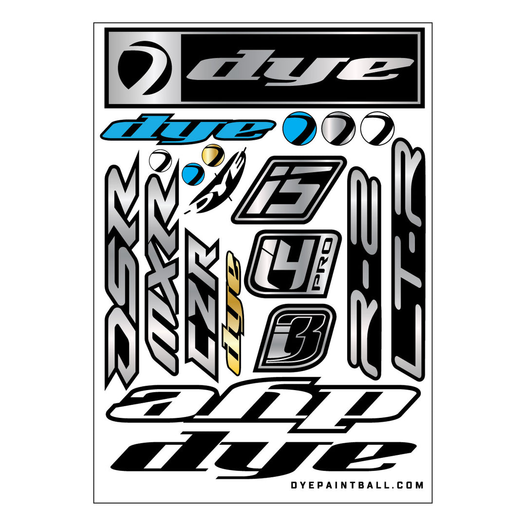 DYE Sticker Sheet