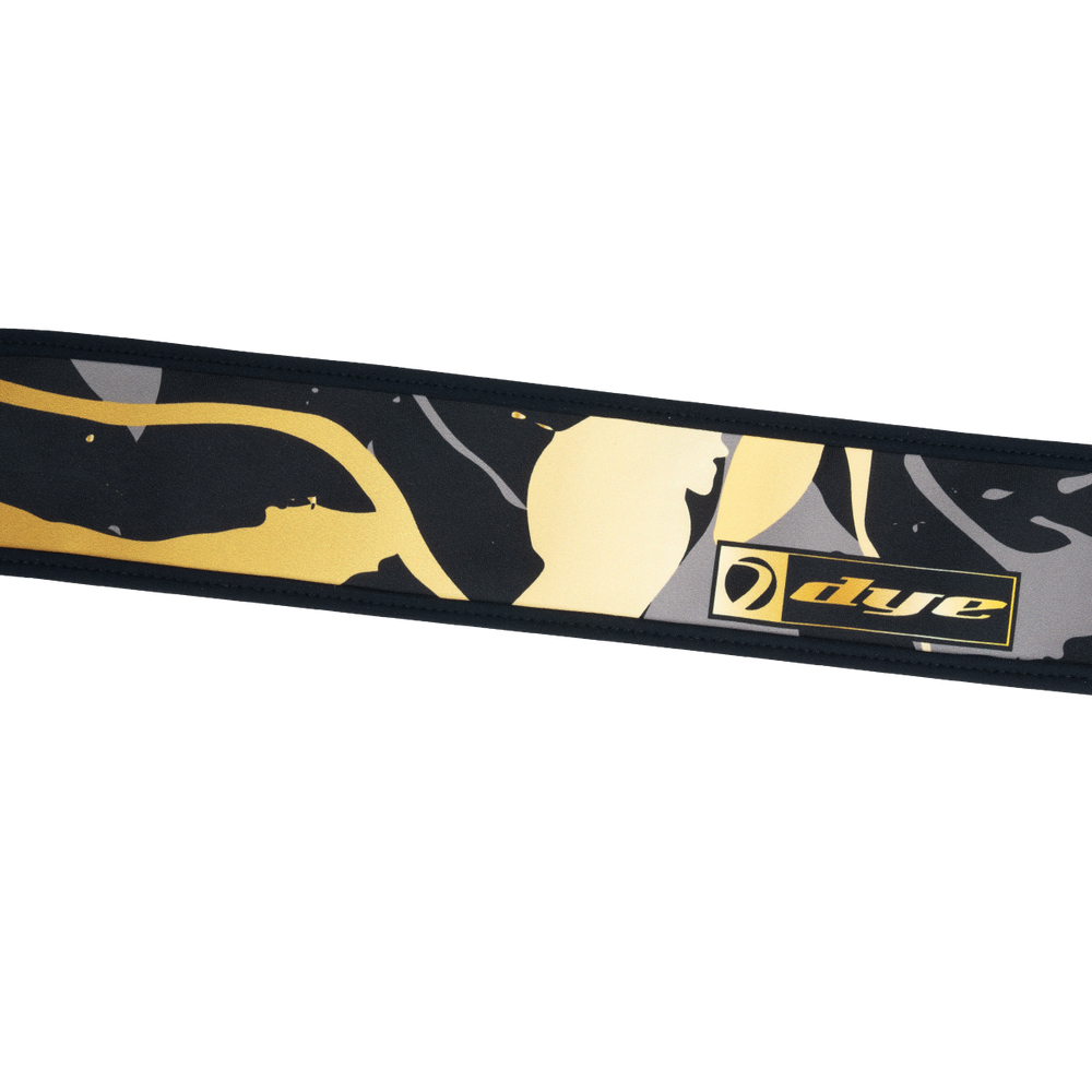 DYE X HALO - HEAD TIE - MARBLED GOLD