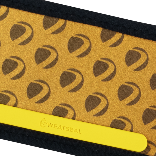 DYE X HALO - HEAD TIE - MARBLED GOLD