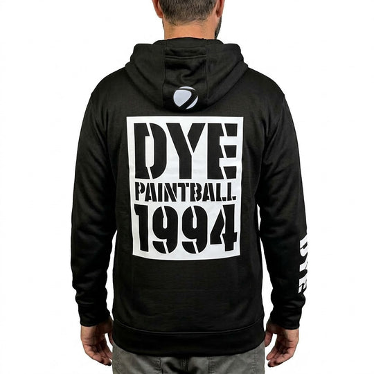 DYE ZIP HOODIE - 1994 BLACK HEAVEYWEIGHT