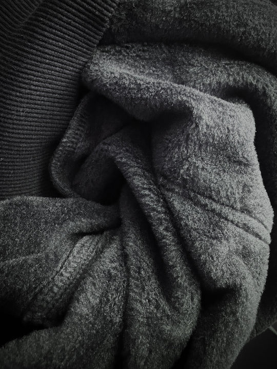 DYE HOODIE - LW PRECISION BLACK HEAVEYWEIGHT