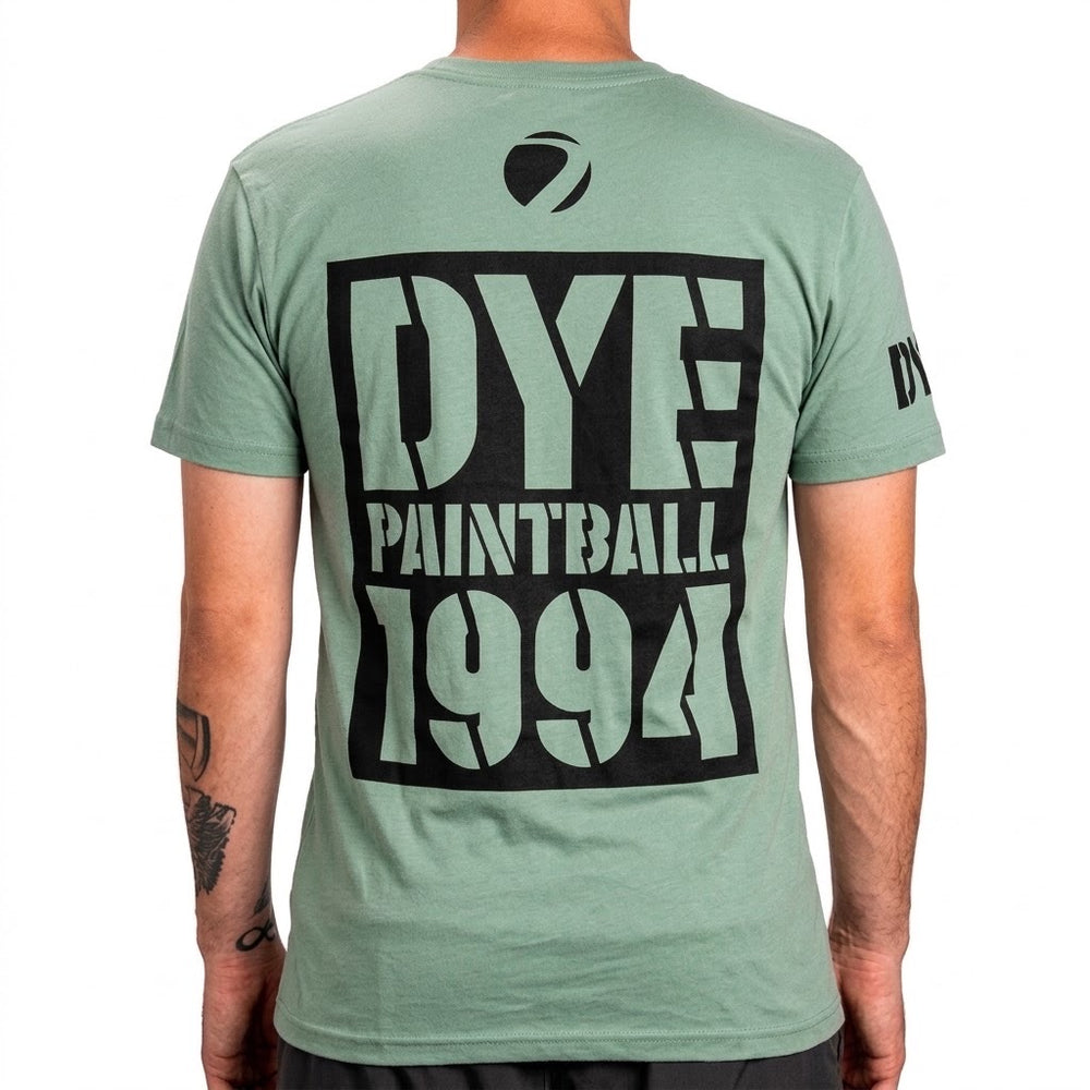DYE BioChill 1994 Performance Tee Light Olive