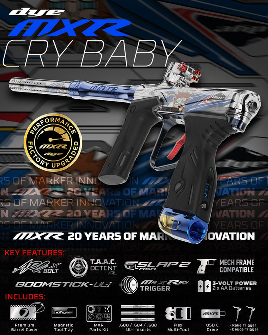 MXR PGA Cry Baby Clr/Blue - Limited Edition