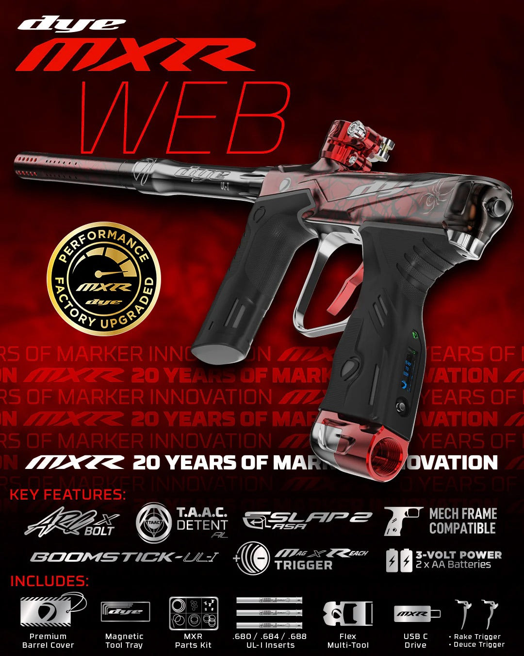MXR PGA Branded Web - Limited Edition