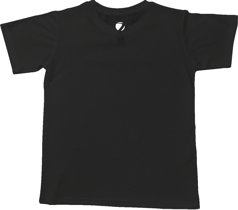 Quick Dry T-shirt - Solid Logo Dye - Black - New! Shipping Now!