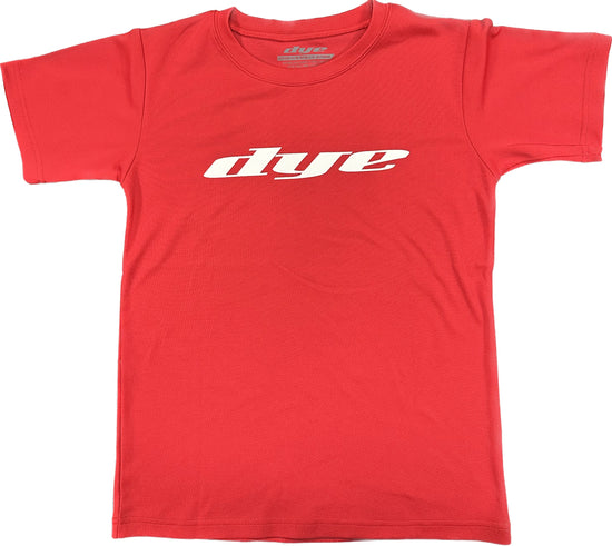 Quick Dry T-shirt - Solid Logo Dye - Red - New! Shipping Now!