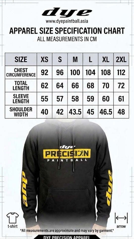DYE HOODIE - DYE LINES BLACK HEAVEYWEIGHT