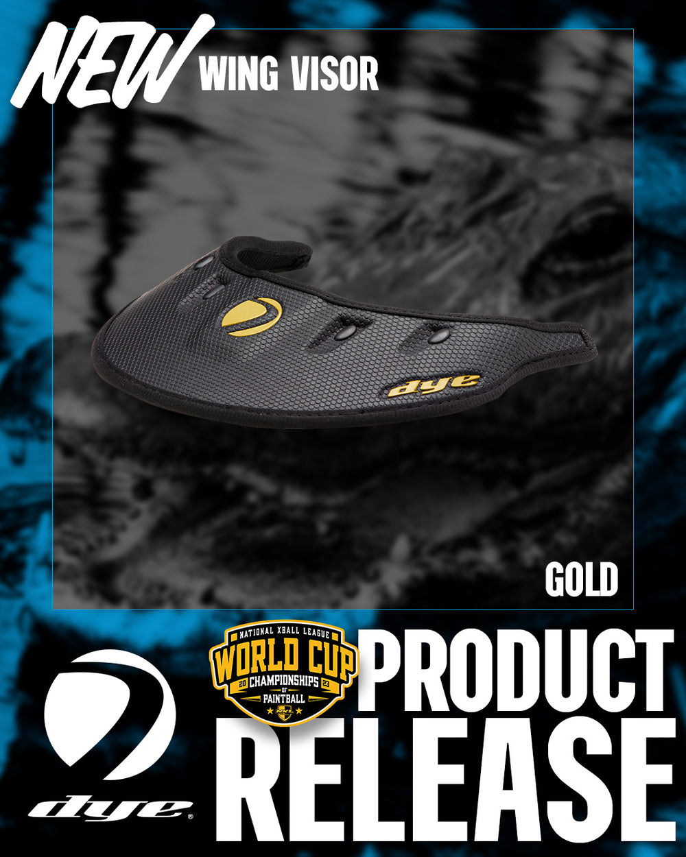 Visor Wing I4/I5 Dyecam Black + JT pins - New! Shipping Now!