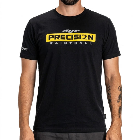 DYE BioChill Precision Performance Tee Black/Yellow