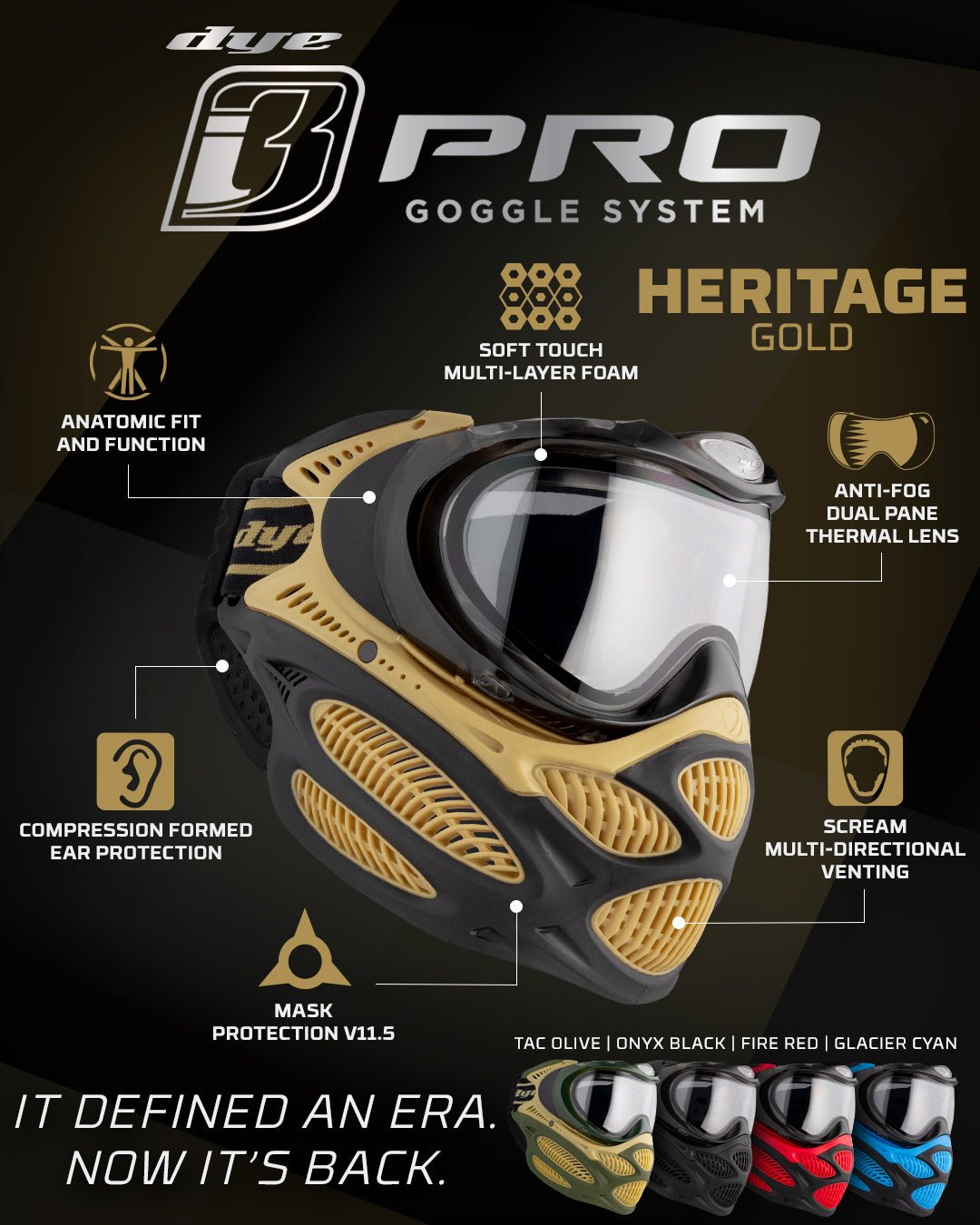 i3 Pro Heritage Gold- thermal