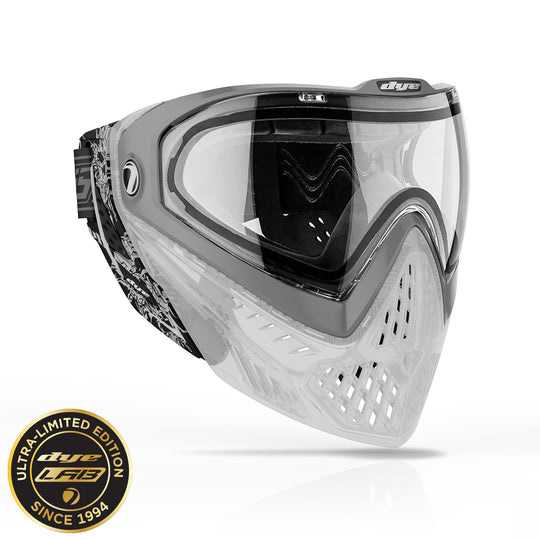 DYE i5 GOGGLE - Dyelucent Fractured Clear -Dye Lab Limited Edition