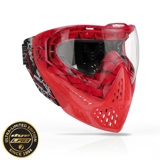 DYE i5 GOGGLE - Dyelucent Fractured Lava -Dye Lab Limited Edition