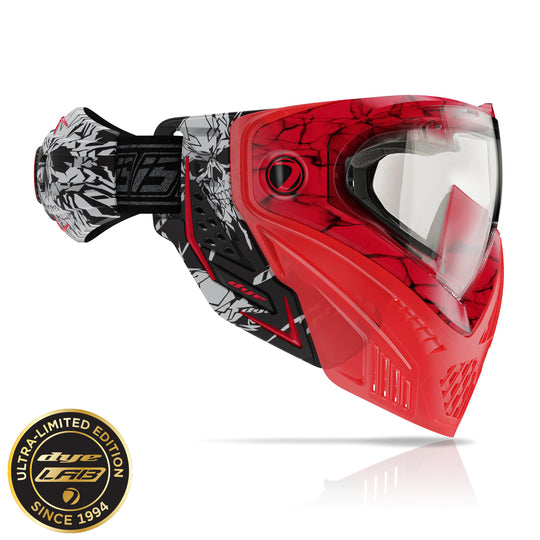 DYE i5 GOGGLE - Dyelucent Fractured Lava -Dye Lab Limited Edition