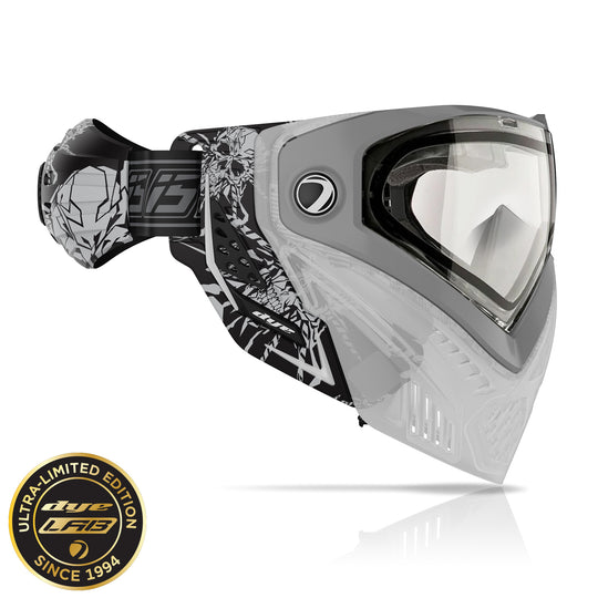 DYE i5 GOGGLE - Dyelucent Fractured Clear -Dye Lab Limited Edition