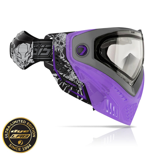 DYE i5 GOGGLE - Dyelucent Fractured Purple -Dye Lab Limited Edition