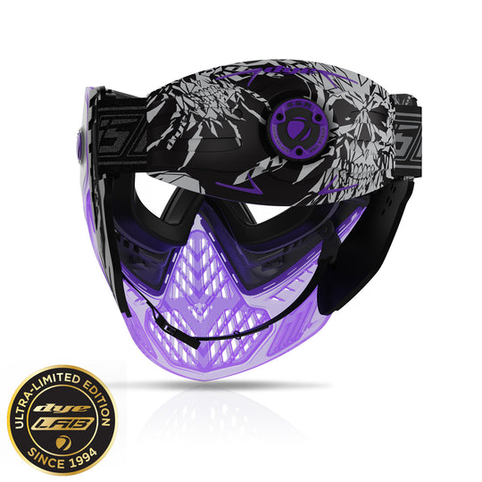 DYE i5 GOGGLE - Dyelucent Fractured Purple -Dye Lab Limited Edition