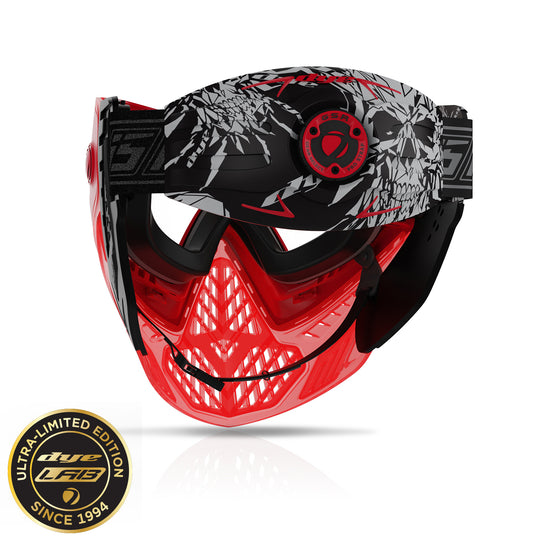 DYE i5 GOGGLE - Dyelucent Fractured Lava -Dye Lab Limited Edition