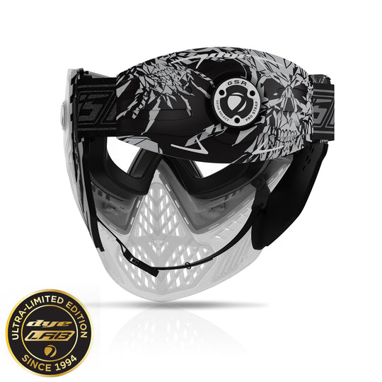 DYE i5 GOGGLE - Dyelucent Fractured Clear -Dye Lab Limited Edition