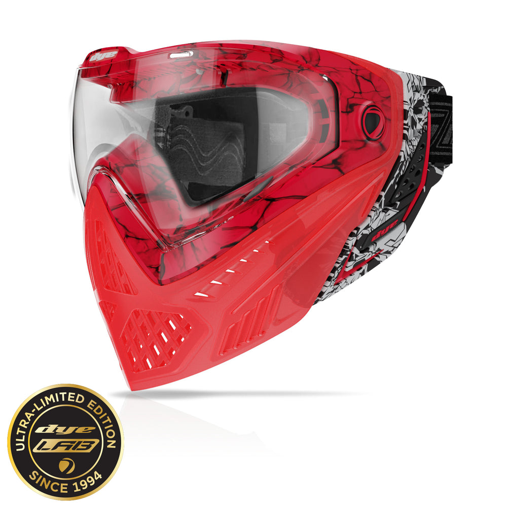 DYE i5 GOGGLE - Dyelucent Fractured Lava -Dye Lab Limited Edition