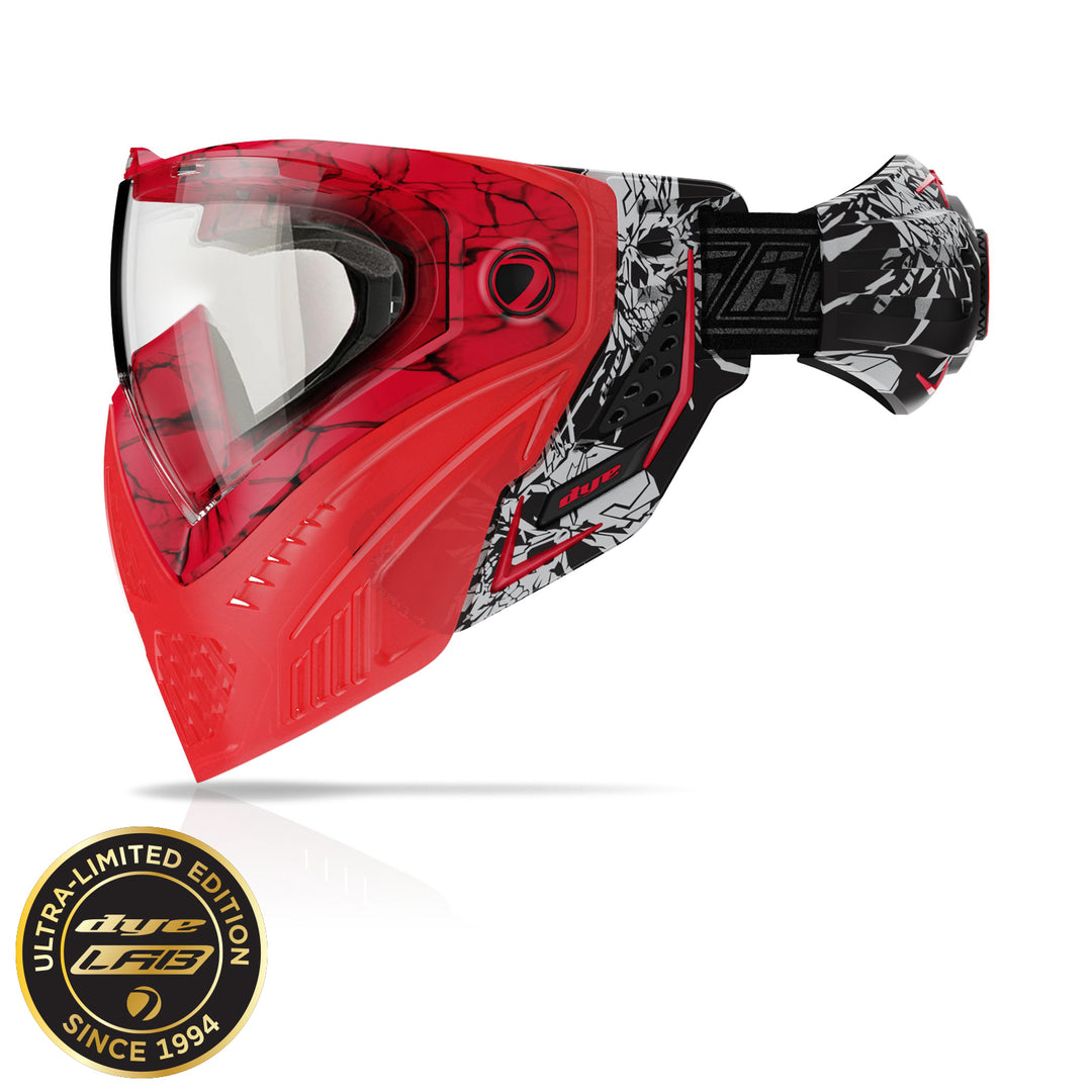 DYE i5 GOGGLE - Dyelucent Fractured Lava -Dye Lab Limited Edition