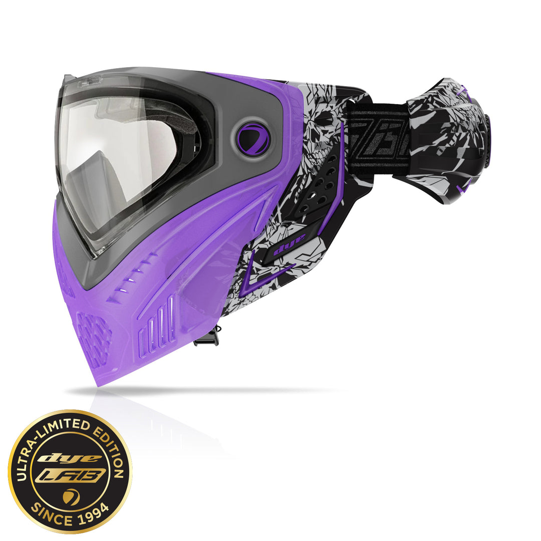 DYE i5 GOGGLE - Dyelucent Fractured Purple -Dye Lab Limited Edition