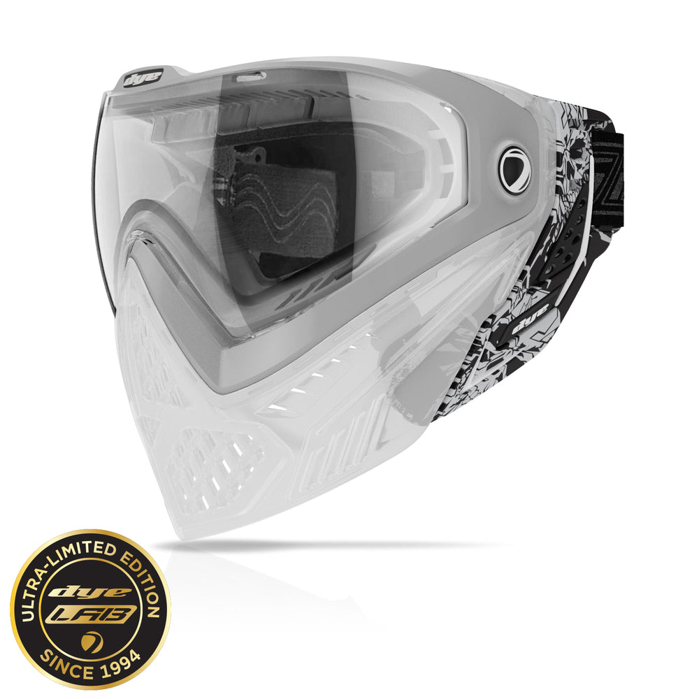 DYE i5 GOGGLE - Dyelucent Fractured Clear -Dye Lab Limited Edition