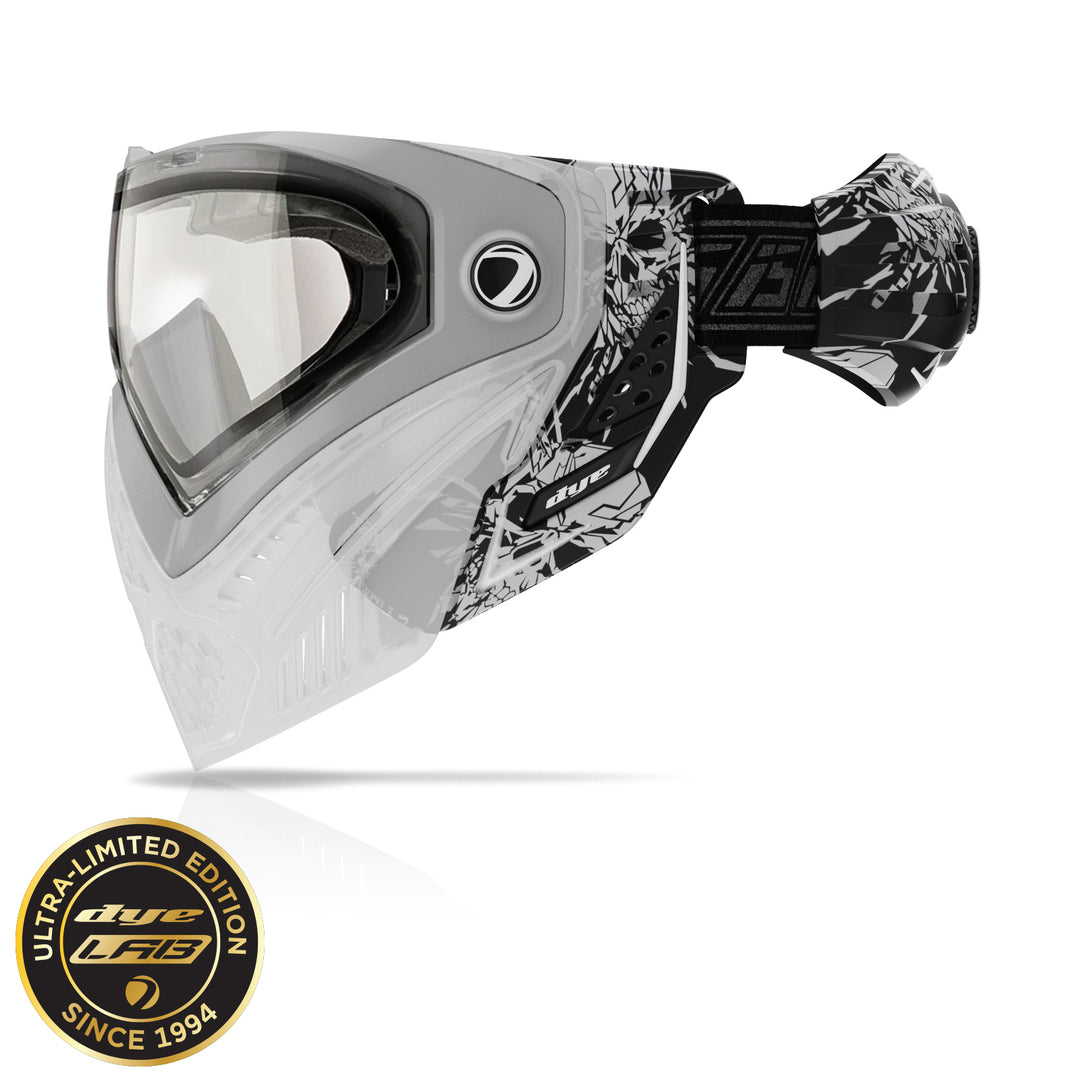 DYE i5 GOGGLE - Dyelucent Fractured Clear -Dye Lab Limited Edition
