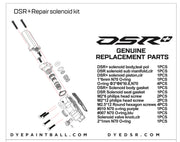 DSR+ Repair Solenoid Kit