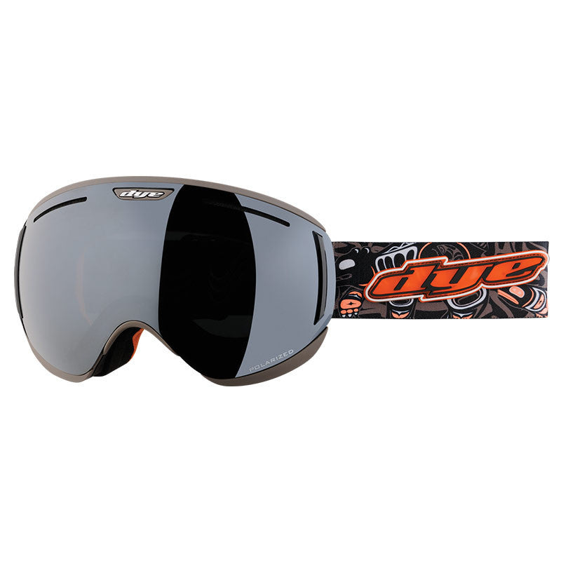 DYE Snow CLK Goggle | Black Rust POLARIZED w/ 3x Lenses