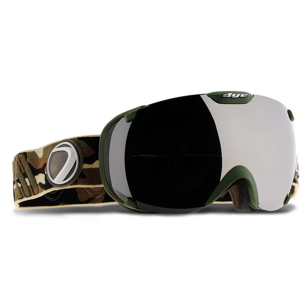 DYE Snow T1 Goggle | Camo with 2x Lenses