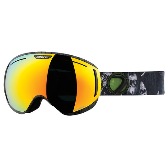 DYE Snow CLK Goggle | Lime / White POLARIZED w/ 3x Lenses