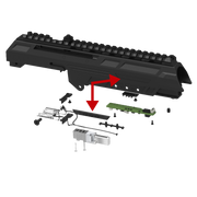 DAM Side Body Logo Plate - Olive Drab (Pair, Left & Right)