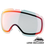 DYE Snow T1 Goggle | Tie-Dye w/ 2x Lenses