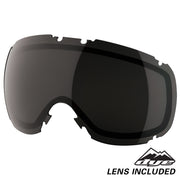DYE Snow T1 Goggle | Woodie w/ 2x Lenses